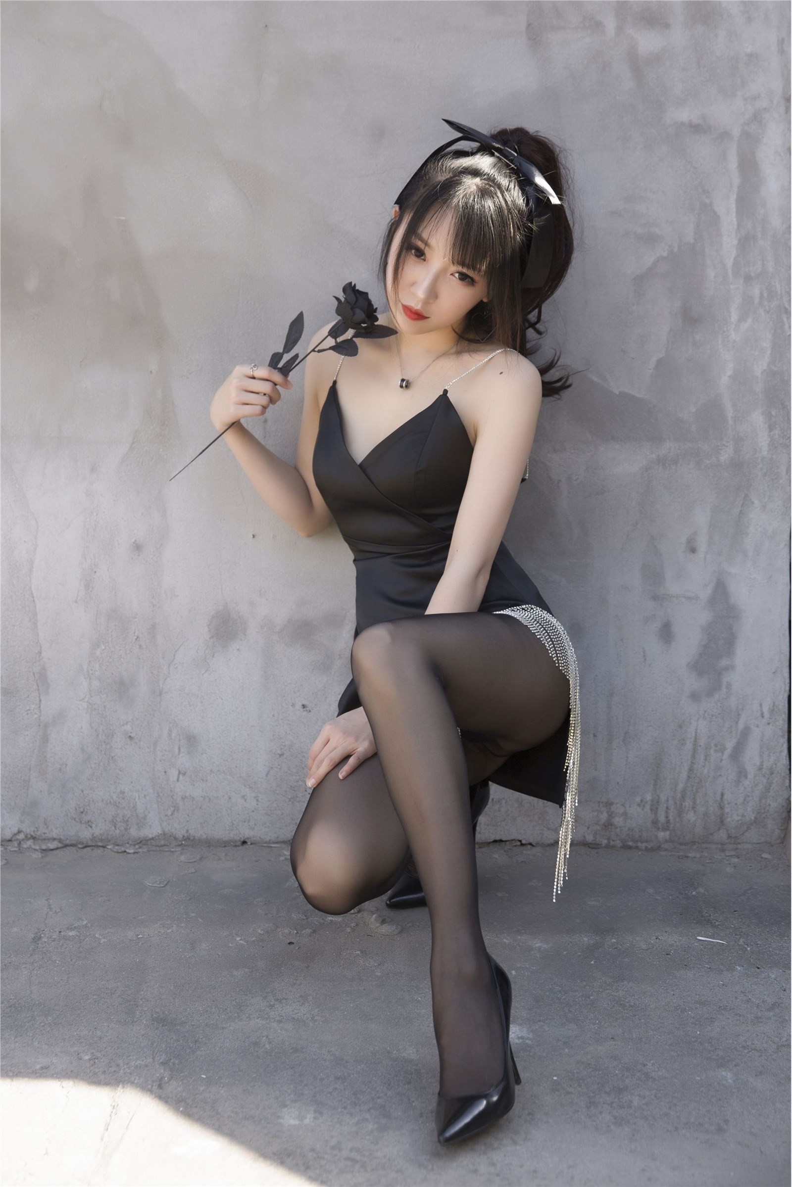 Little Witch Luna - Black tassel(20)